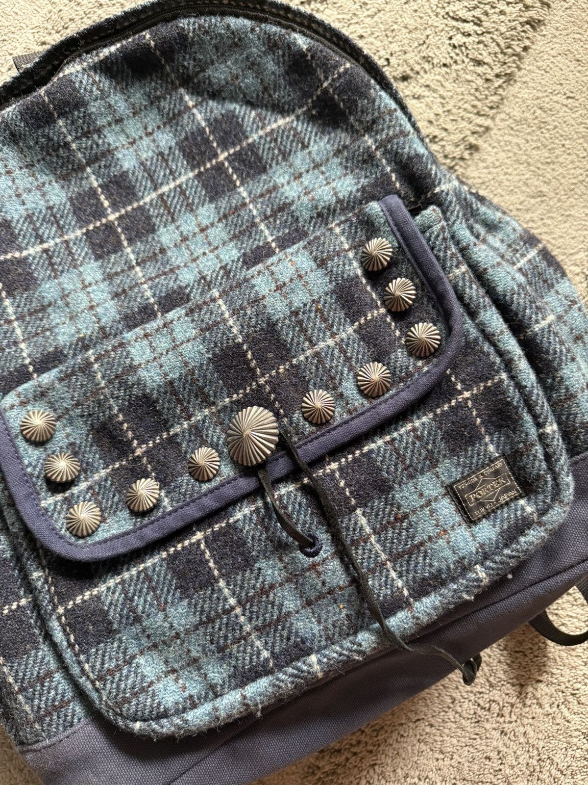 Harris Tweed × Neighborhood × Porter Neighborhood Porter Harris Tweed Concho Backpack Size ONE SIZE - 2 Thumbnail