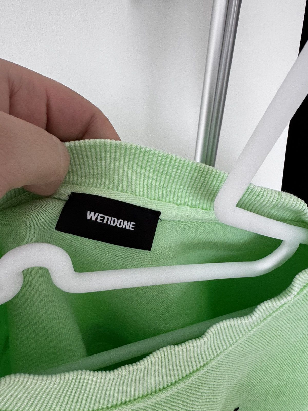 WE11DONE We11done Sweater Green Size US S / EU 44-46 / 1 - 6 Thumbnail