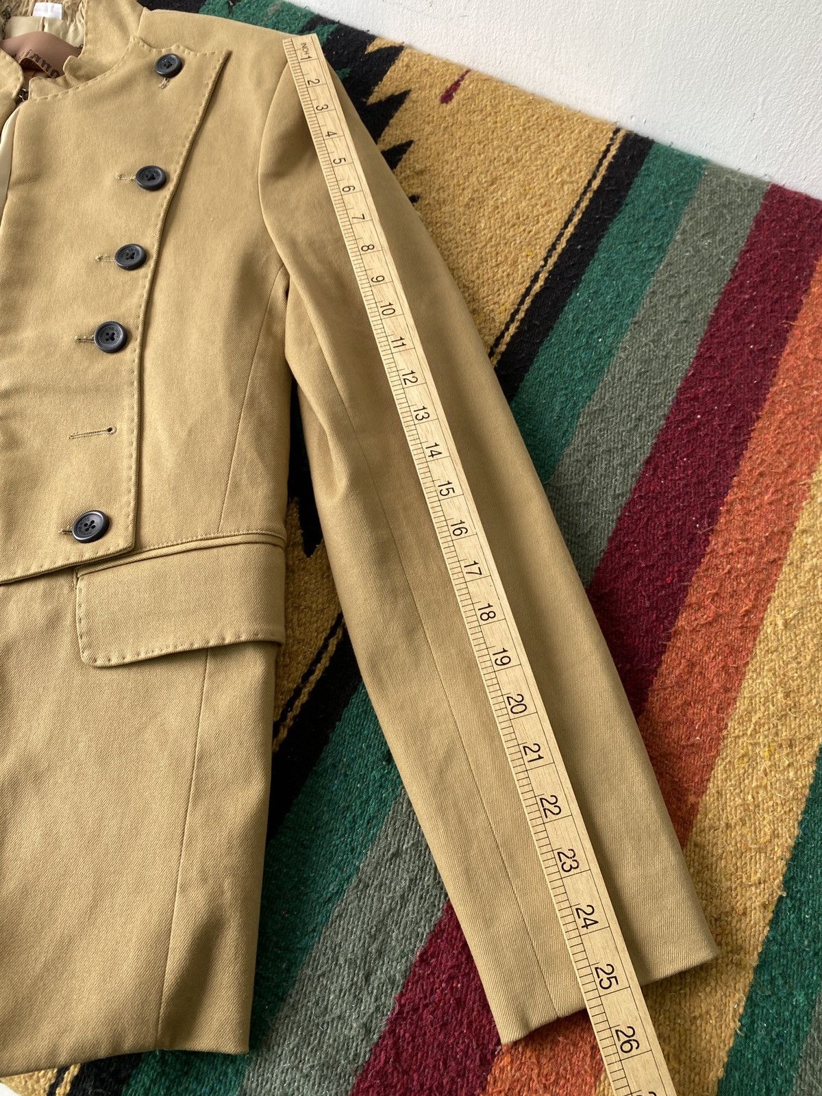 John Galliano 2000’s John Galliano Napoleon Beige Jacket Size US M / EU 48-50 / 2 - 8 Thumbnail