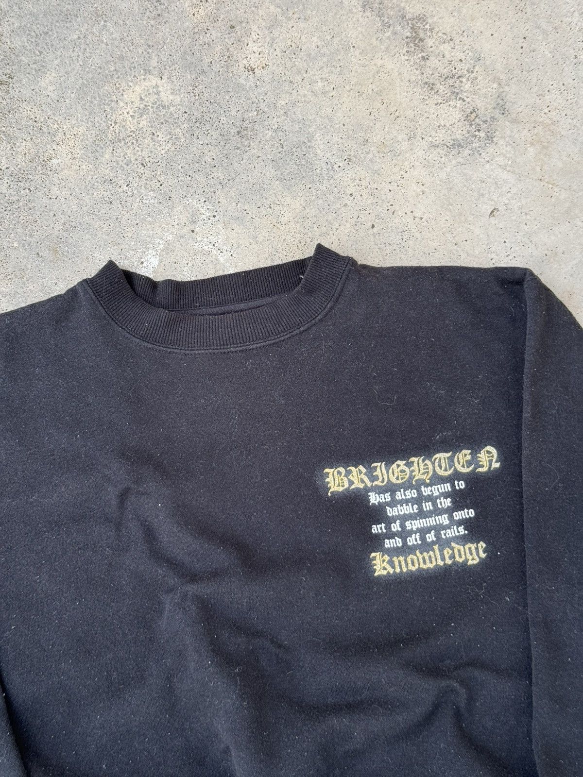If Six Was Nine × Japanese Brand × Le Grande Bleu (L.G.B.) Beaumere Hard Cross Wild Poems Anarchy Punk Hoodie Size US L / EU 52-54 / 3 - 4 Thumbnail