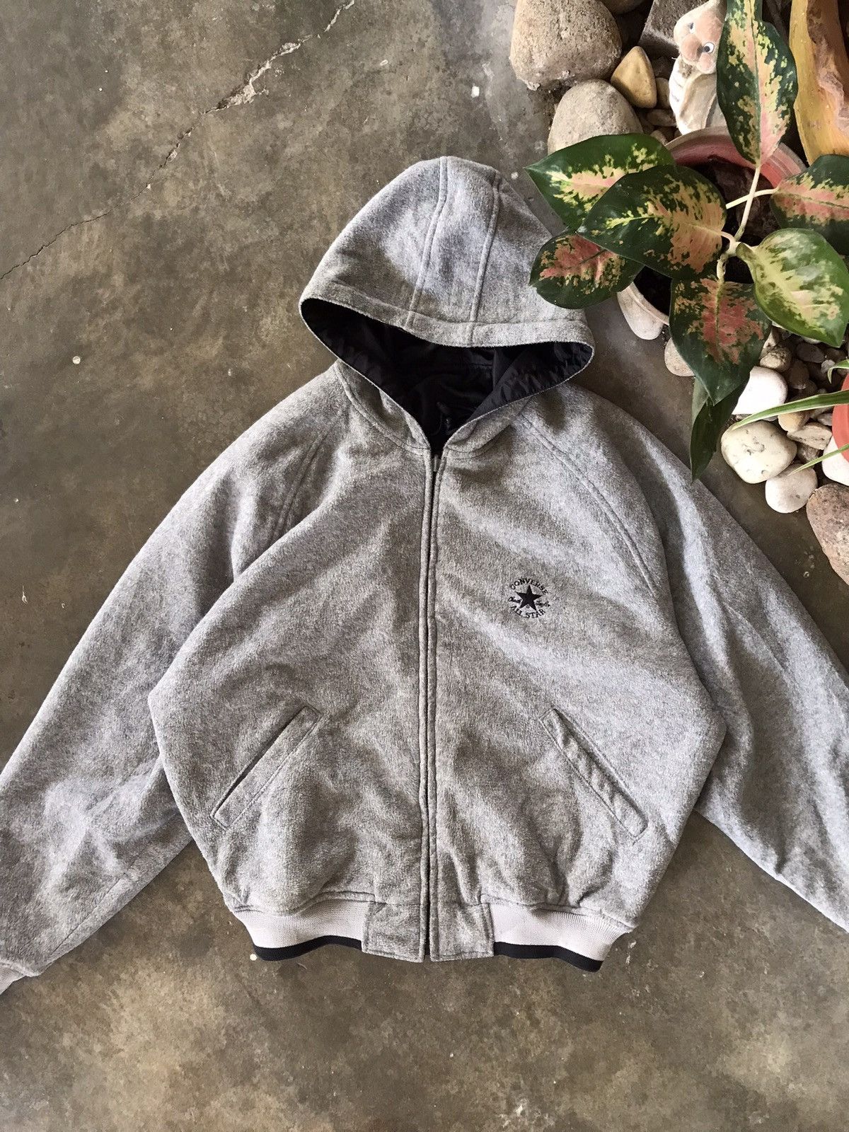 Converse BEST OFFER🔥VINTAGE Reversible Converse Boxy Hoddie 🔥 Size M / US 6-8 / IT 42-44 - 22 Thumbnail