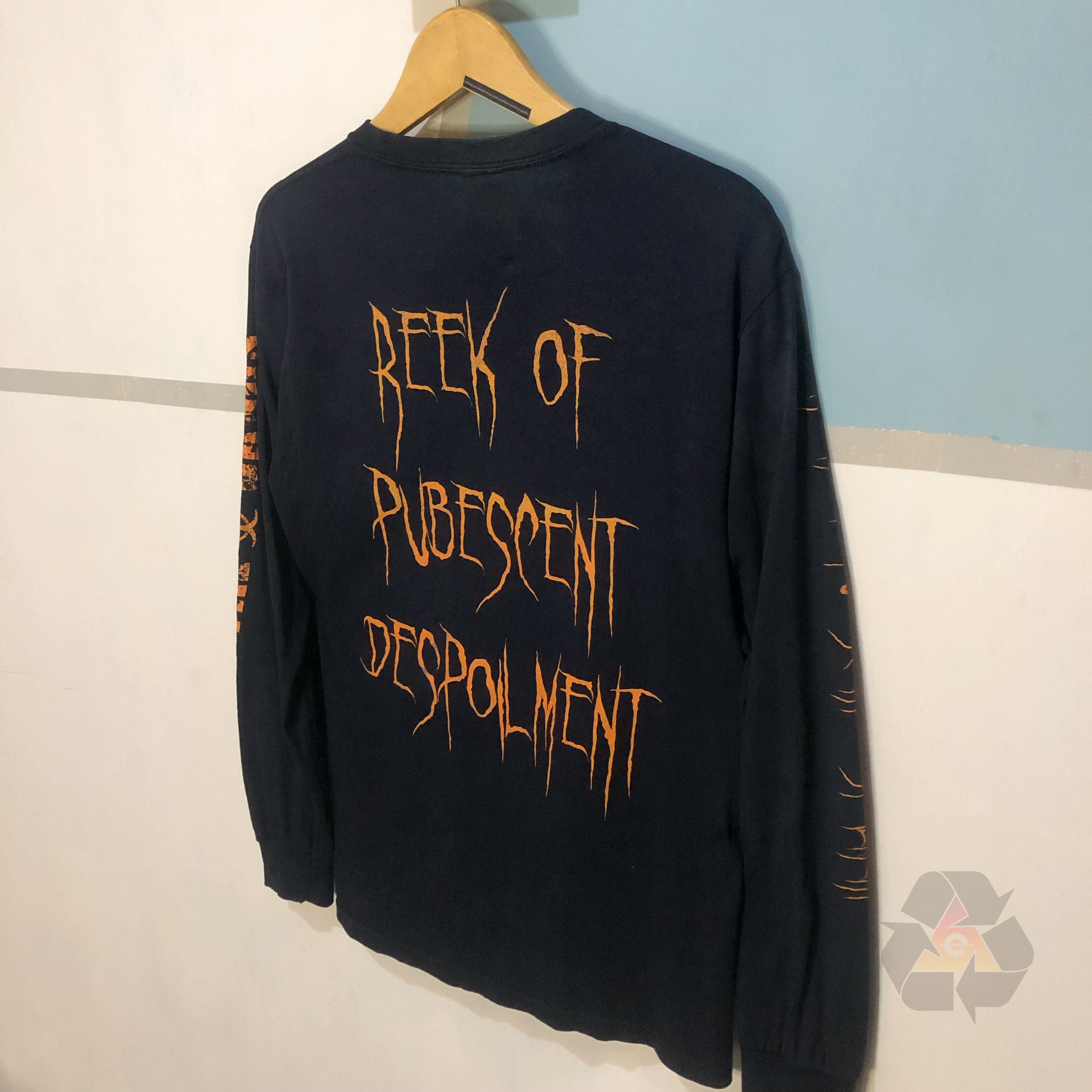 Band Tees Guttural Secrete Long Sleeve Reek Of Pubescent Despoilment Size US S / EU 44-46 / 1 - 14 Thumbnail