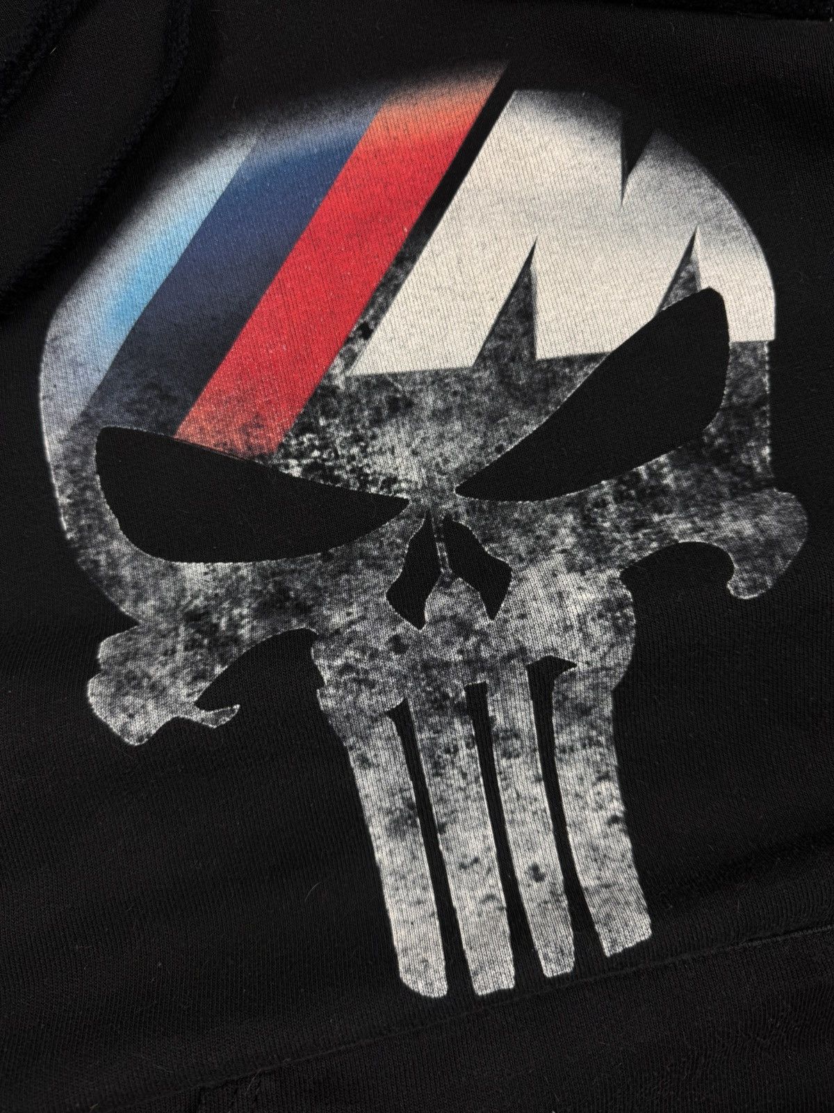 BMW × Vintage Vintage Y2K BMW M power punisher hoodie rave racing techno Size US XL / EU 56 / 4 - 4 Thumbnail