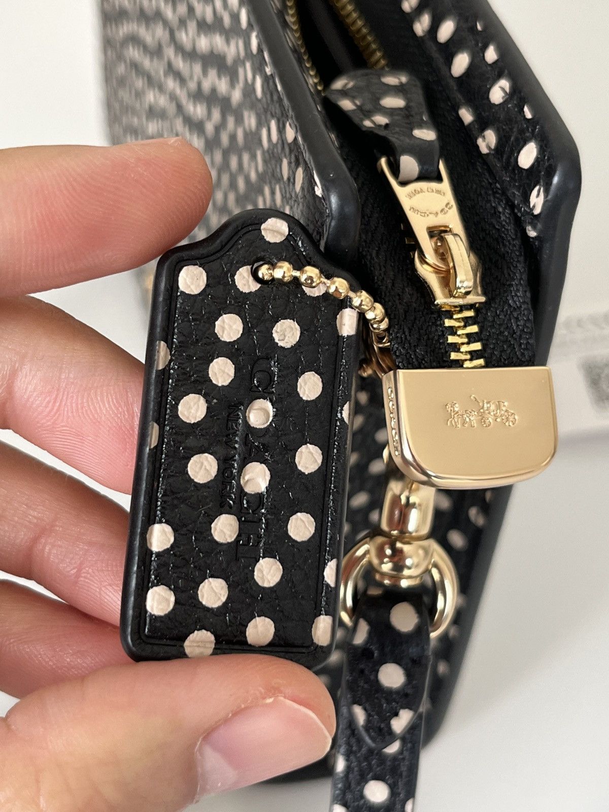 Coach Coach Slim Crossbody Bag With Spot Print Size ONE SIZE - 6 Thumbnail