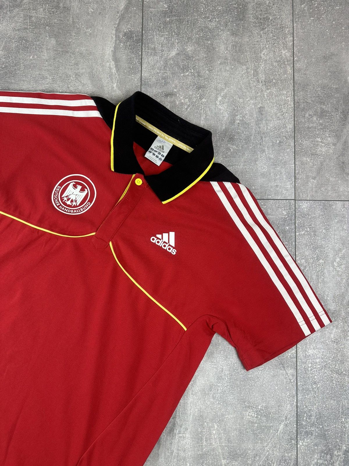Adidas Adidas Deutscher Handbullbund Vintage Retro 2011/12 Jersey Size US M / EU 48-50 / 2 - 3 Thumbnail