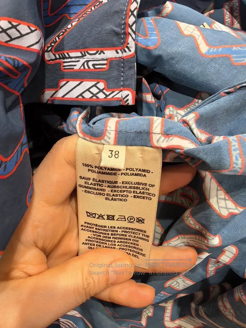Hermes Hermes Long windbreaker Size XS / US 0-2 / IT 36-38 - 4 Thumbnail