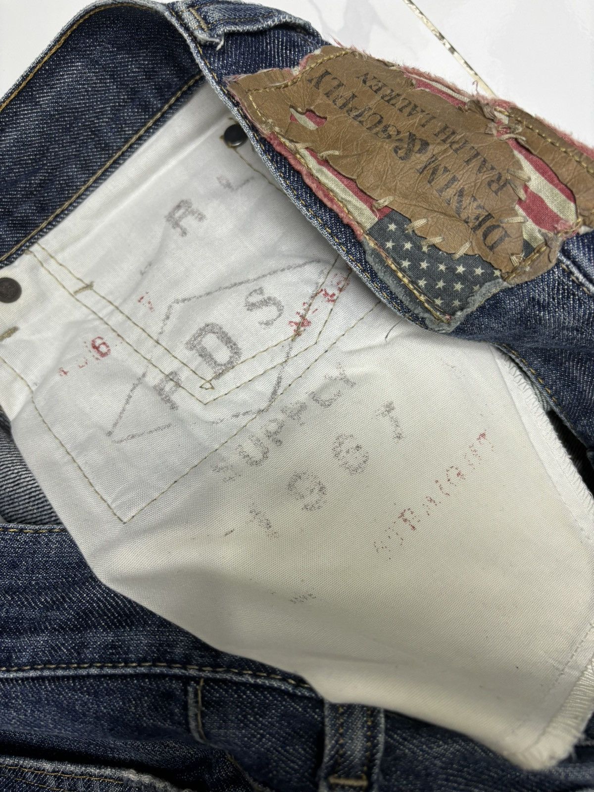 Denim & Supply Ralph Lauren × Vintage Denim And Supply Ralph Lauren Loose Denim Jeans Size US 34 / EU 50 - 11 Thumbnail