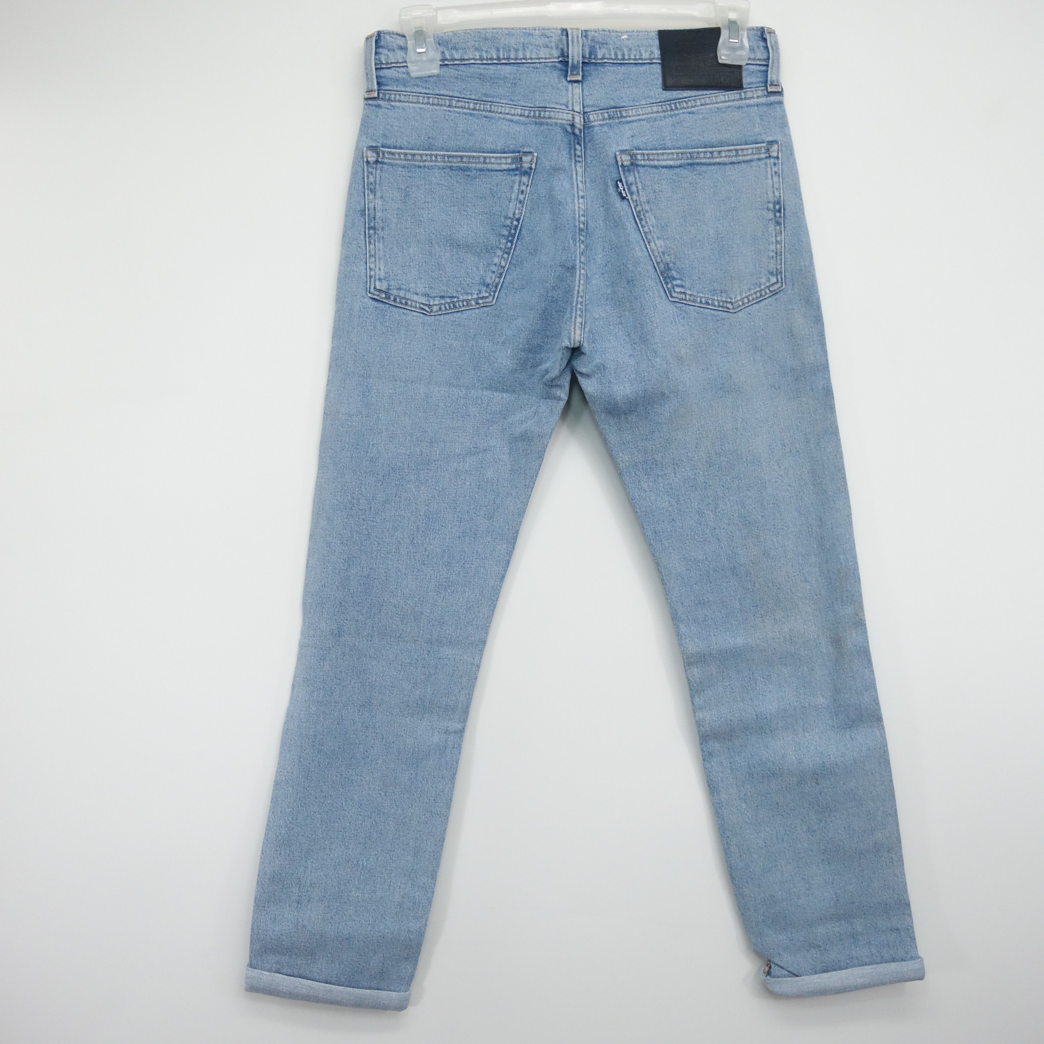 Image of Levis x Levis Made Crafted Lot 511 Stone Skate Slim Fit Selvedge Denim Jeans 31 X 32 in Stonewash