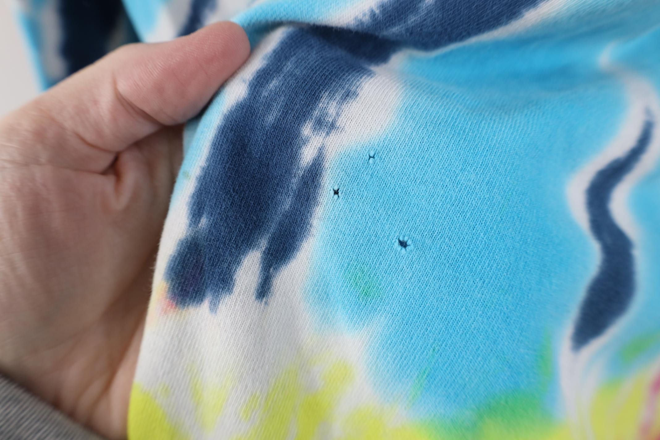 Vintage Vintage 90s Streetwear Ride Free Rainbow Tie Dye T-Shirt Size US XL / EU 56 / 4 - 5 Thumbnail