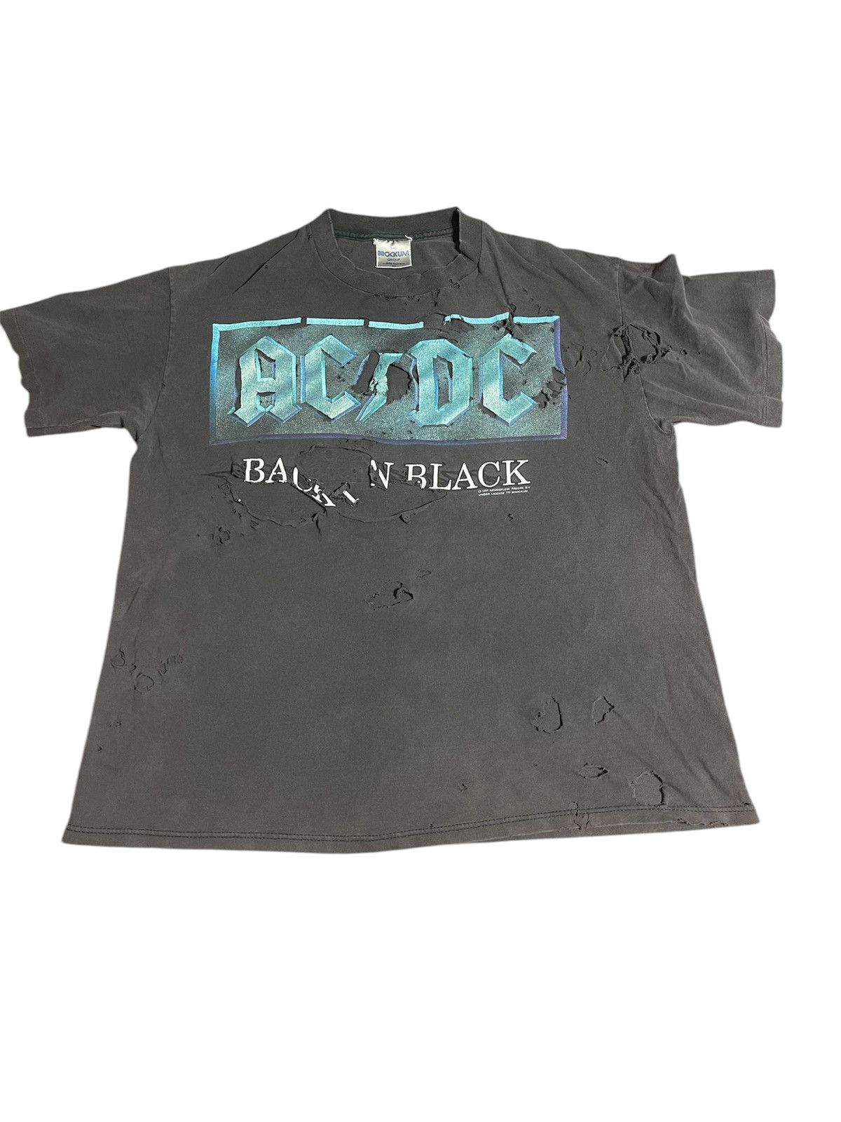 Vintage Super thrashed AC DC Size US XL / EU 56 / 4 - 1 Thumbnail