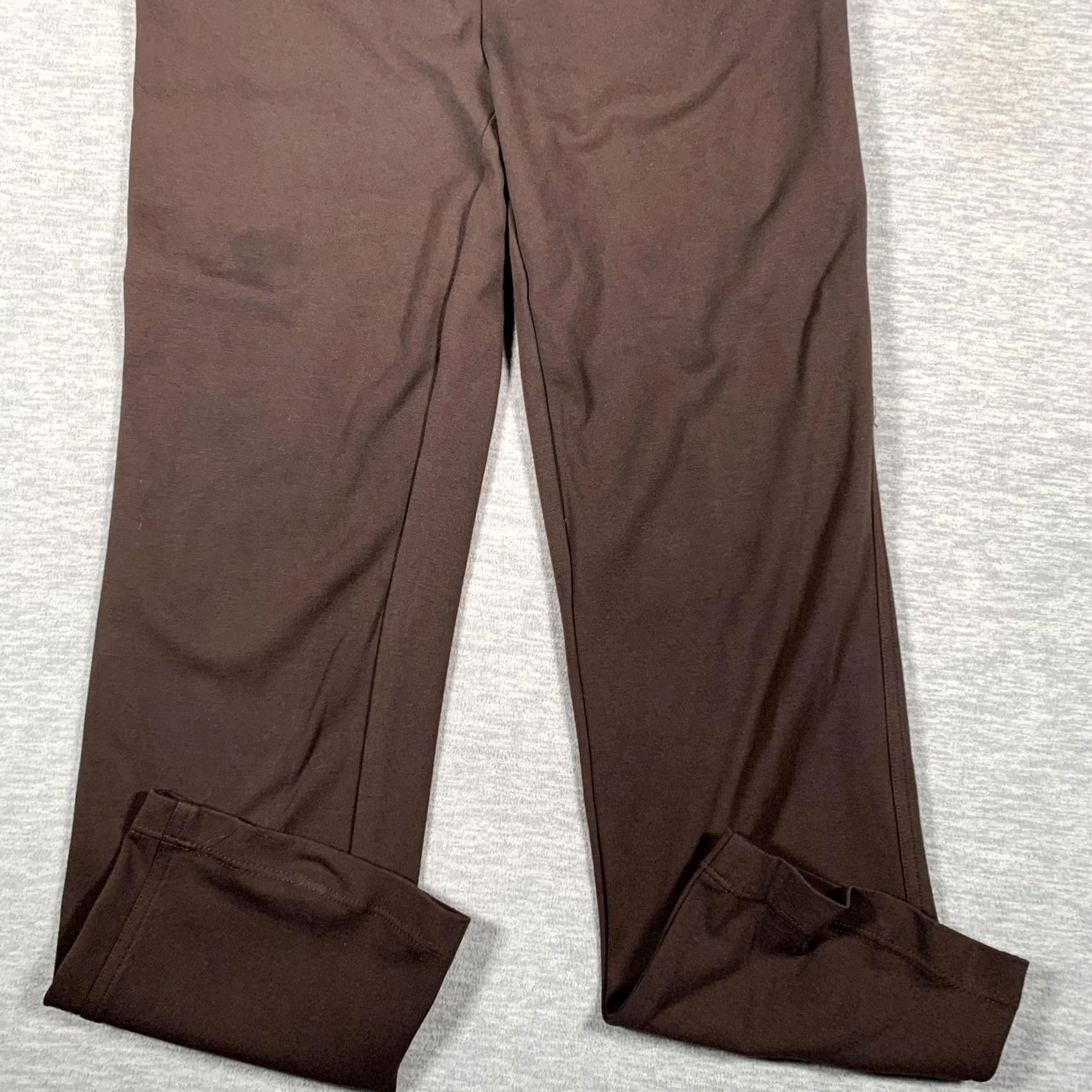 St. John St John Pants Womens 4 Straight Leg Career Trousers Pull On Stretch Classic Size 27" / US 4 / IT 40 - 3 Thumbnail