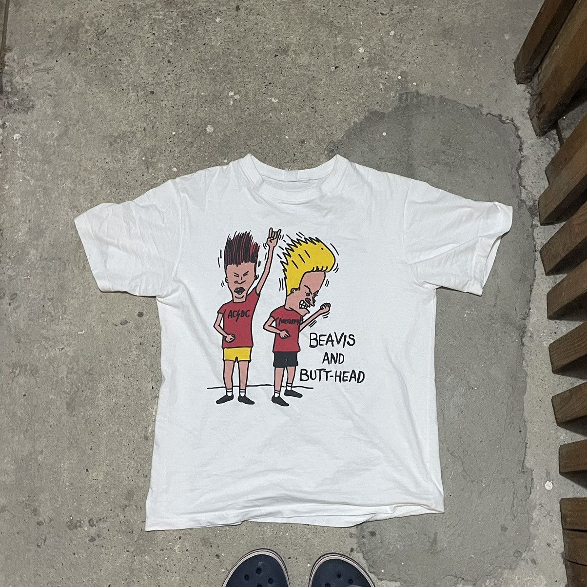 Band Tees × Vintage Vintage Beavis and butt-head Size US M / EU 48-50 / 2 - 1 Thumbnail