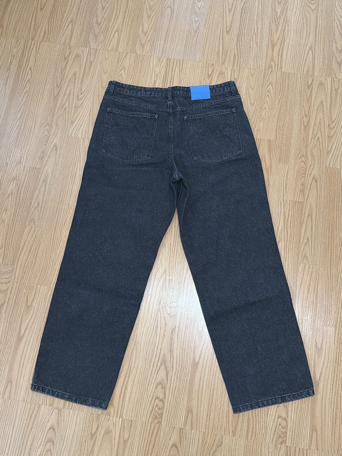 Jiberish Jiberish Relaxed Fit Denim Jeans Black Size US 36 / EU 52 - 3 Thumbnail