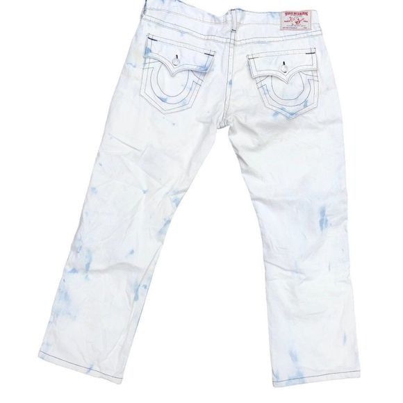 True Religion True Religion Jeans Size 42 STRAIGHT Blue/White Size US 42 / EU 58 - 3 Thumbnail