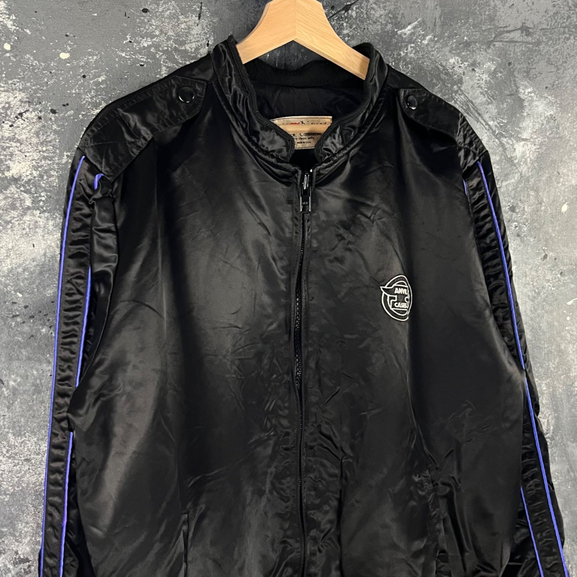Vintage Vintage 80’s Anvil Cases jacket Size US XL / EU 56 / 4 - 4 Thumbnail