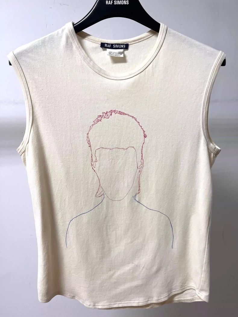 Raf Simons RAF SIMONS SS96 BOWIE Sleeveless Top Size US M / EU 48-50 / 2 - 1 Thumbnail