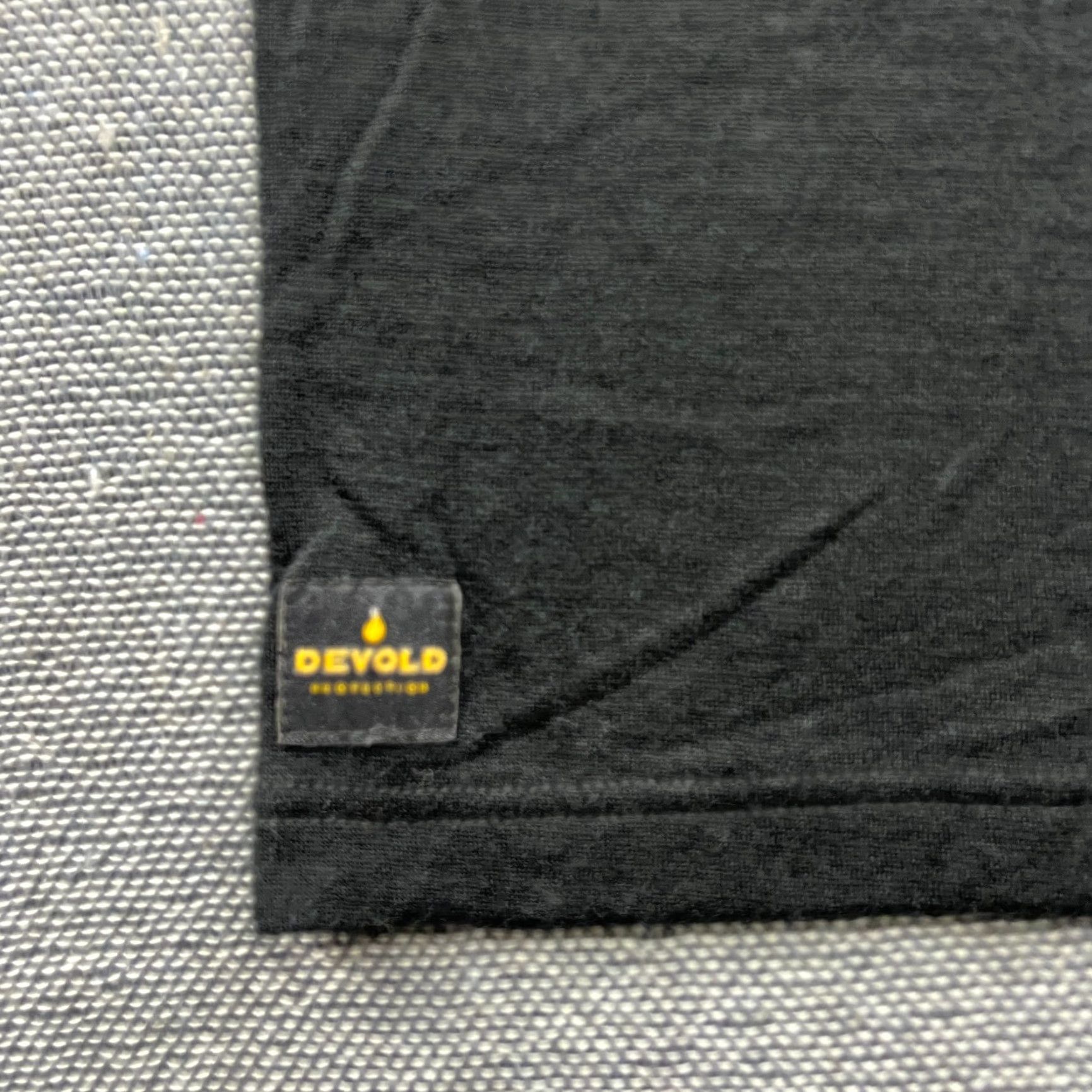 Vintage DEVOLD Neck Warmer 100% Merino Wool OS Tube Scarf Outdoor Gaiter Black Size ONE SIZE - 2 Thumbnail