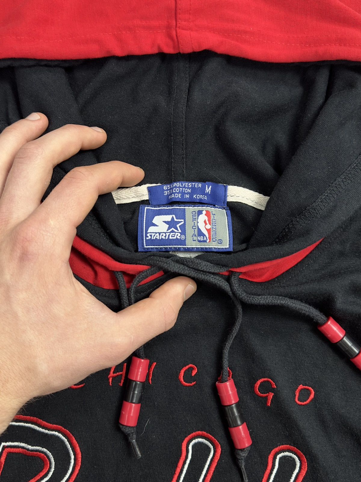 Other Vintage Starter Chicago Bulls NBA streetwear jersey Size US M / EU 48-50 / 2 - 11 Thumbnail
