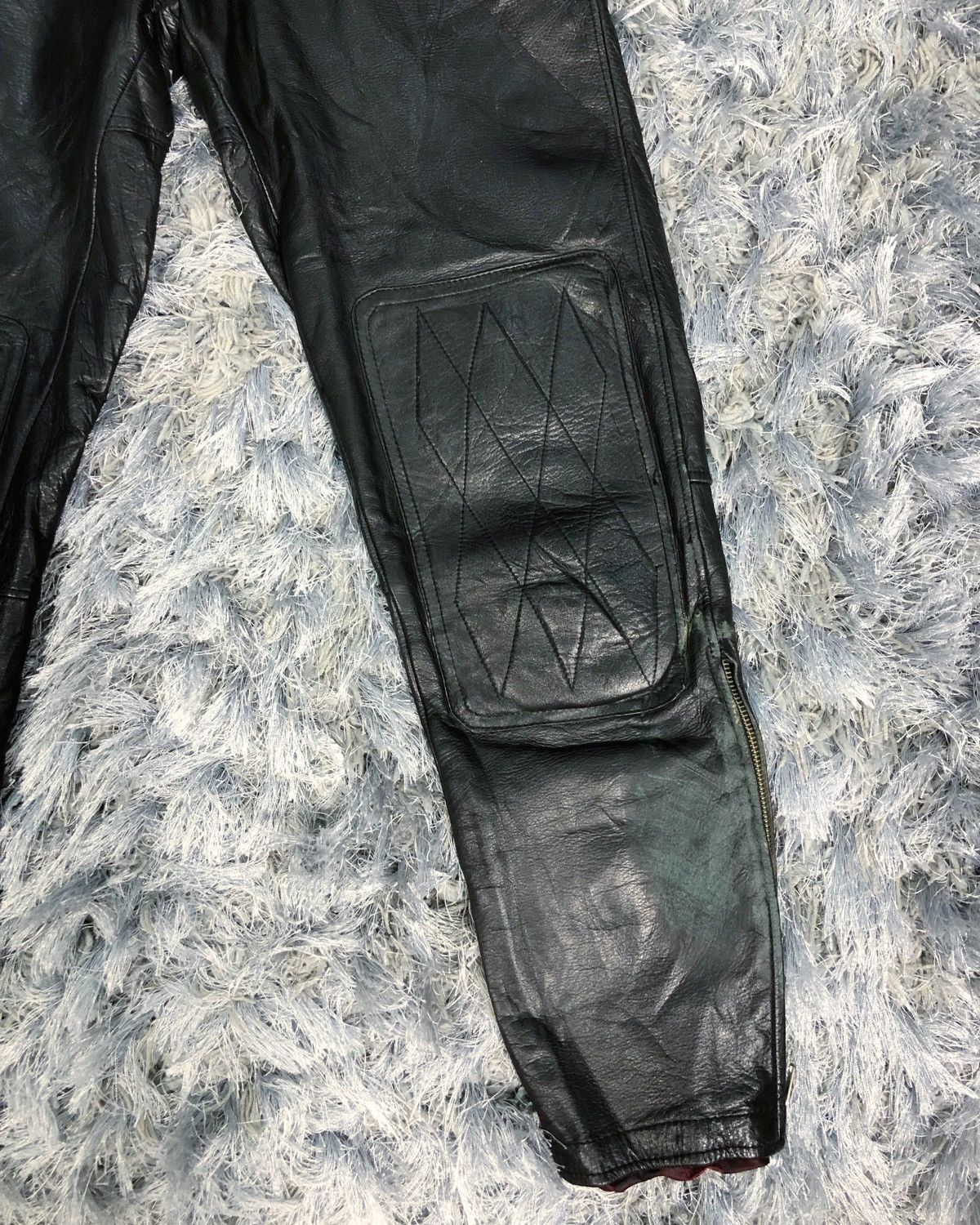 Japanese Brand Rare Vintage Nankai Japan Genuine Leather Motorcycle Pants Size US 29 - 8 Thumbnail