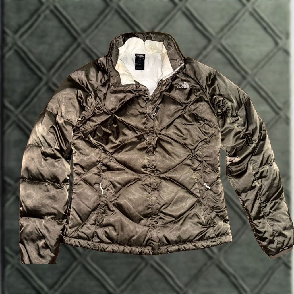 The North Face The North Face Jacket Women’s 550 Down Puffer Quilted Jacket Gold Size Medium Size M / US 6-8 / IT 42-44 - 1 Thumbnail