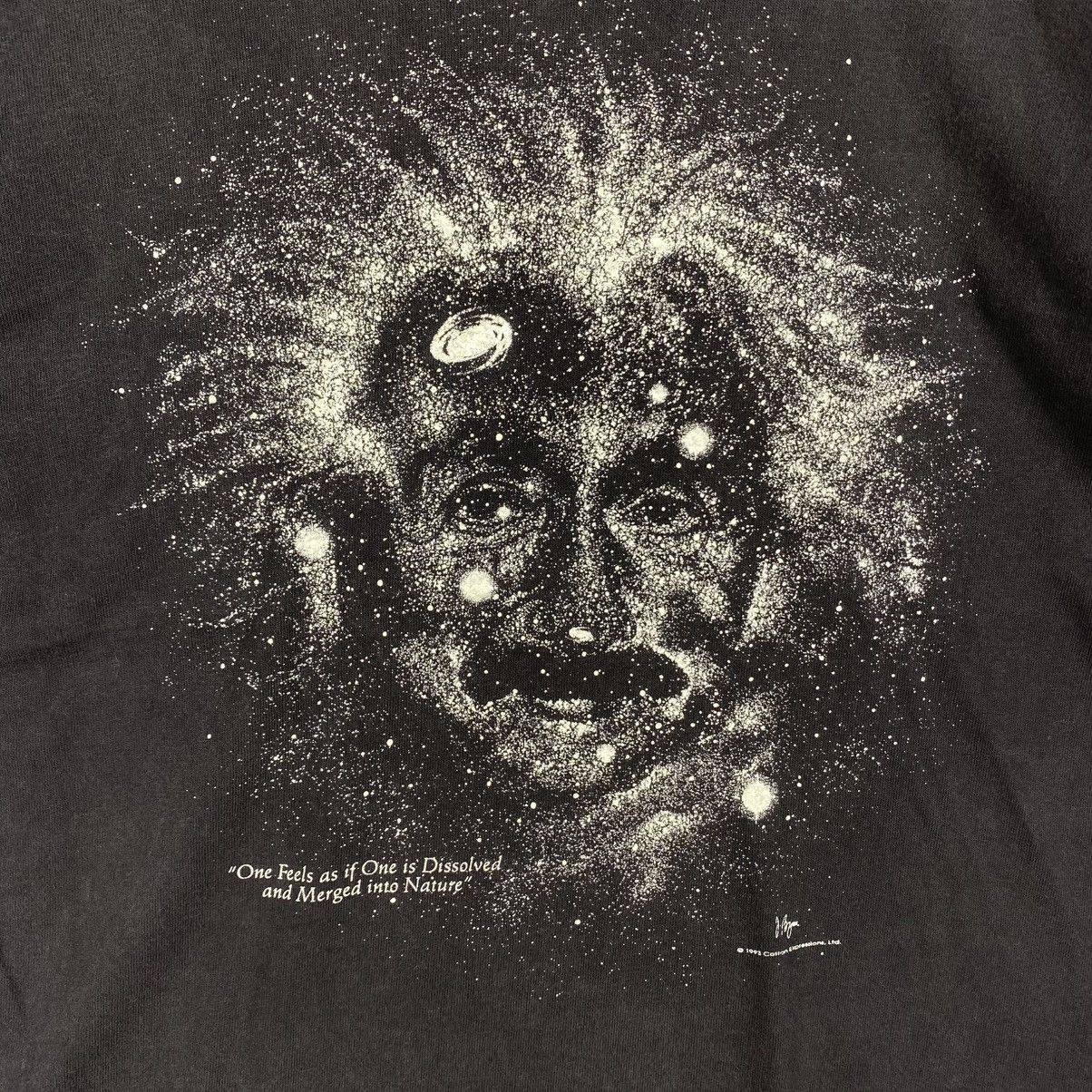 Vintage Vintage 90s ALBERT EINSTEIN National Air & Space Museum Tee Size US L / EU 52-54 / 3 - 2 Thumbnail