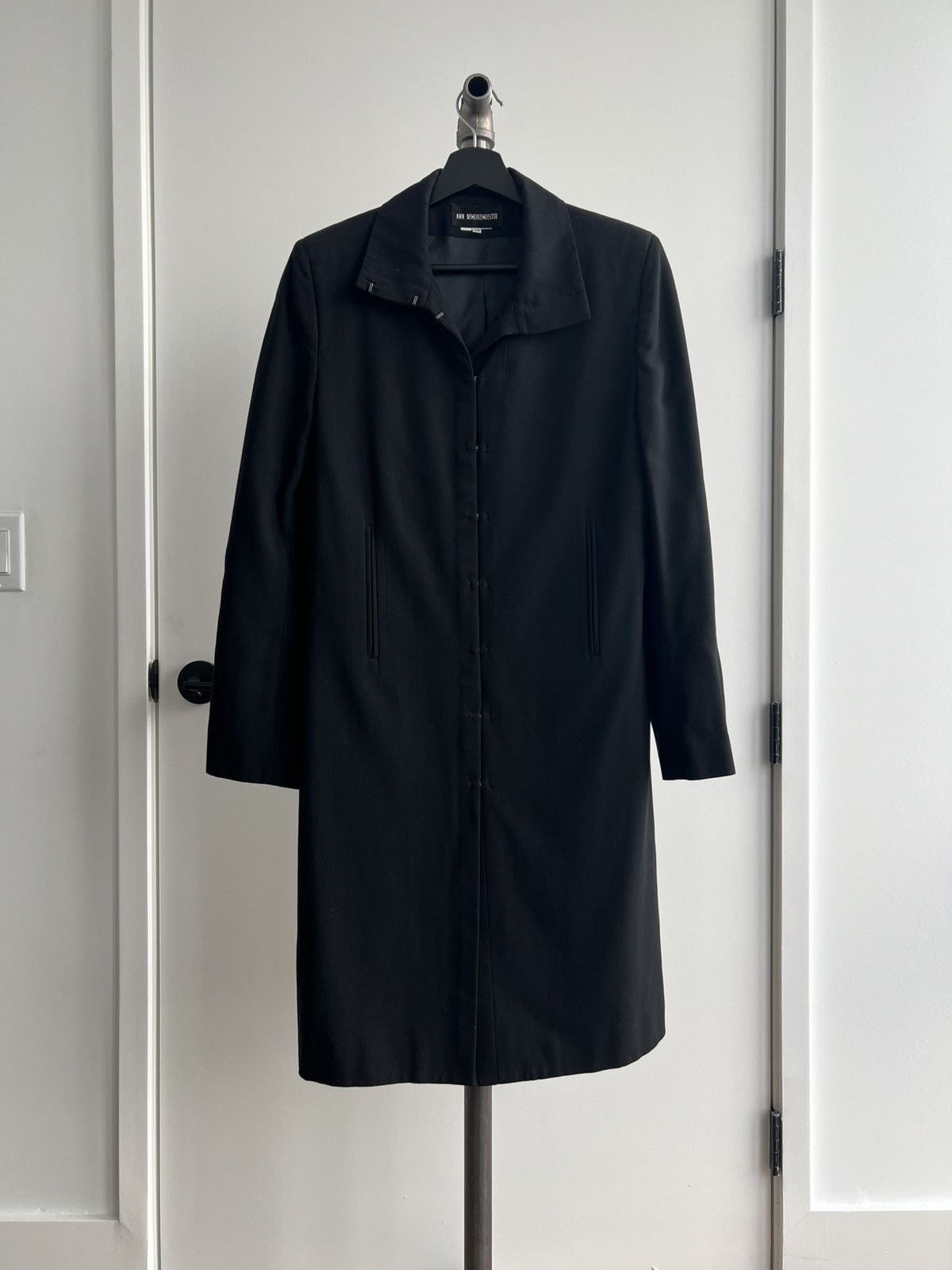 Ann Demeulemeester AW01 High-Neck Coat Size M / US 6-8 / IT 42-44 - 2 Thumbnail