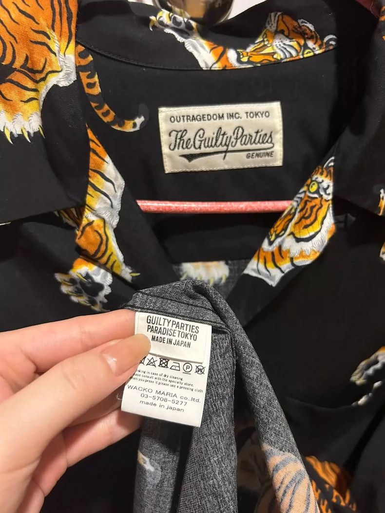 Wacko Maria Wacko maria 21SS TIM LEHI Limited Edition White Tiger Clou Size US M / EU 48-50 / 2 - 3 Thumbnail