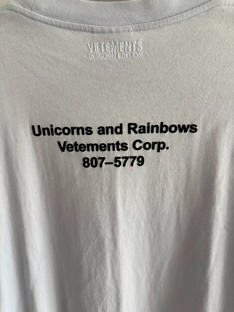 Vetements vetements Unicorn Blue Short Sleeve Size US S / EU 44-46 / 1 - 6 Thumbnail
