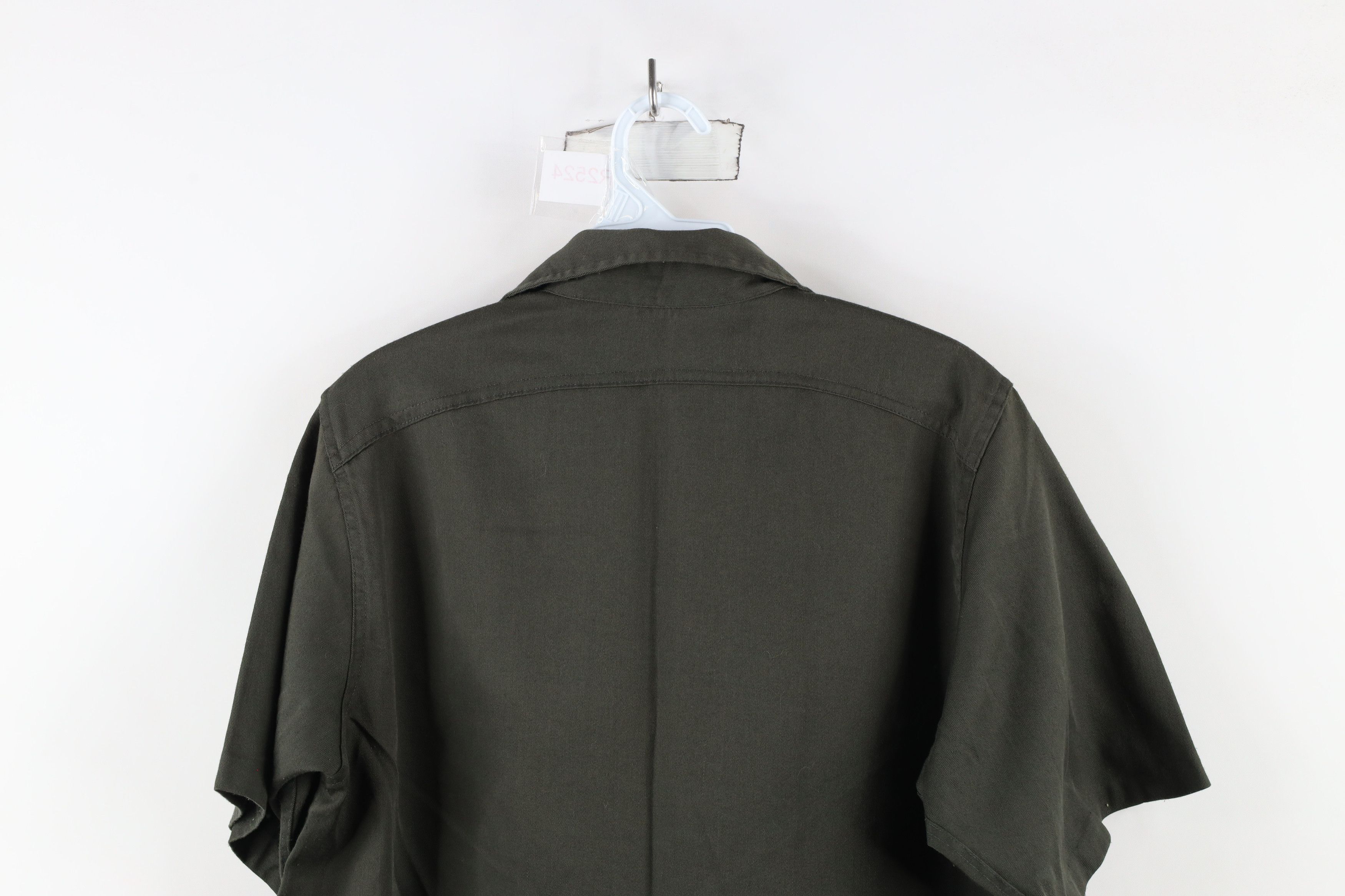 Vintage Vintage 60s 70s Union Made Mechanic Button Shirt Green USA Size US S / EU 44-46 / 1 - 8 Thumbnail