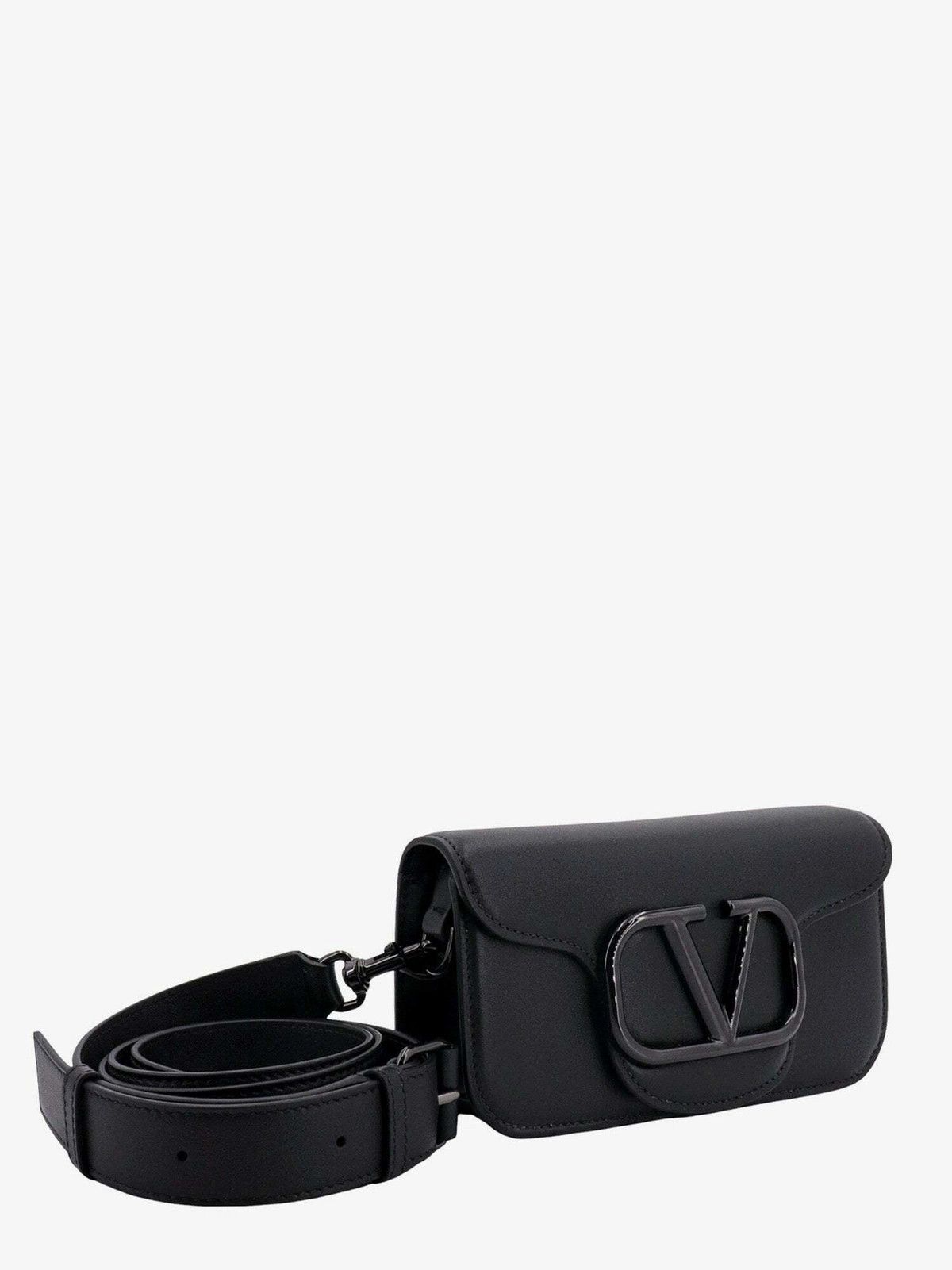 Valentino o1y0525 Size : OS / Logo Handbag in Black Size ONE SIZE - 3 Thumbnail