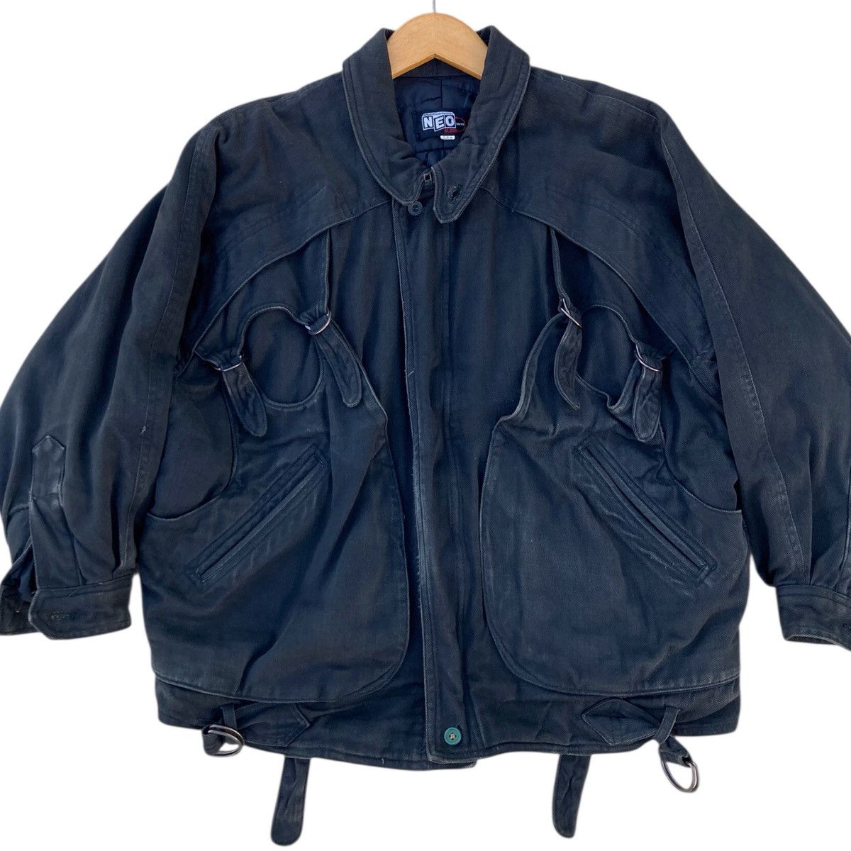 Japanese Brand Neo Blood Tokyo Utility Bondage Bomber Jacket Size US L / EU 52-54 / 3 - 3 Thumbnail