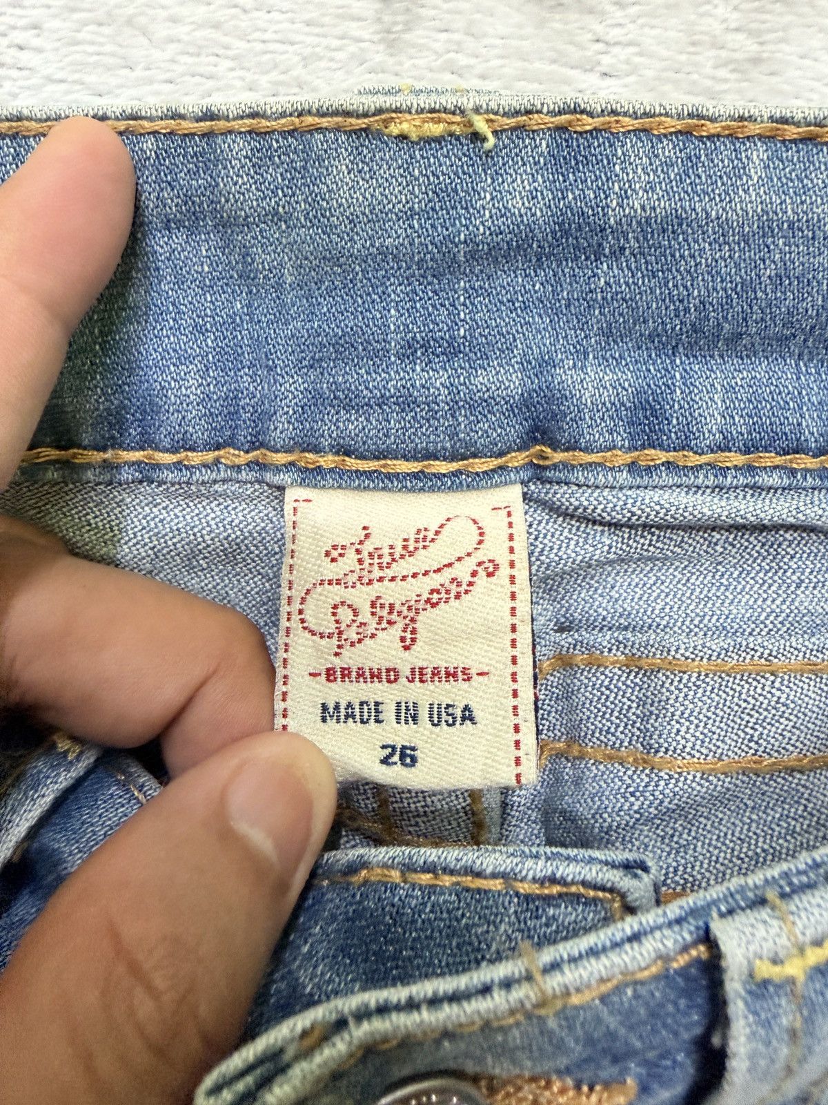 True Religion True Religion Becky Low Rise Bootcut Y2K Women Denim Size US 28 / EU 44 - 14 Thumbnail
