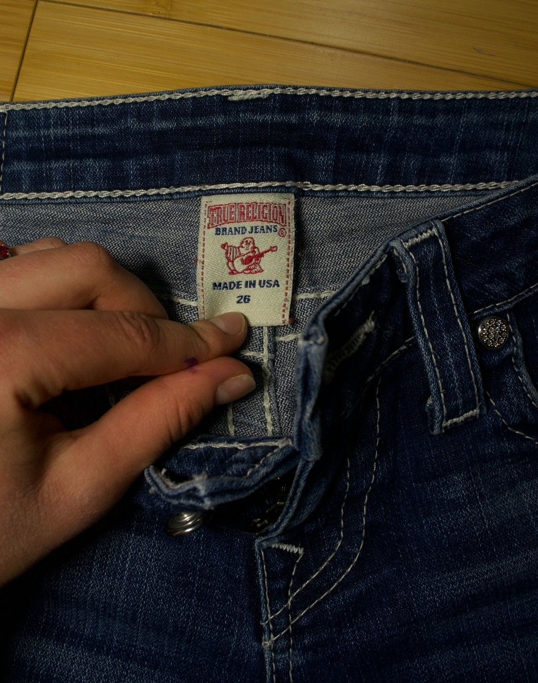 True Religion × Vintage True religion women jeans Size 26" / US 2 / IT 38 - 5 Thumbnail