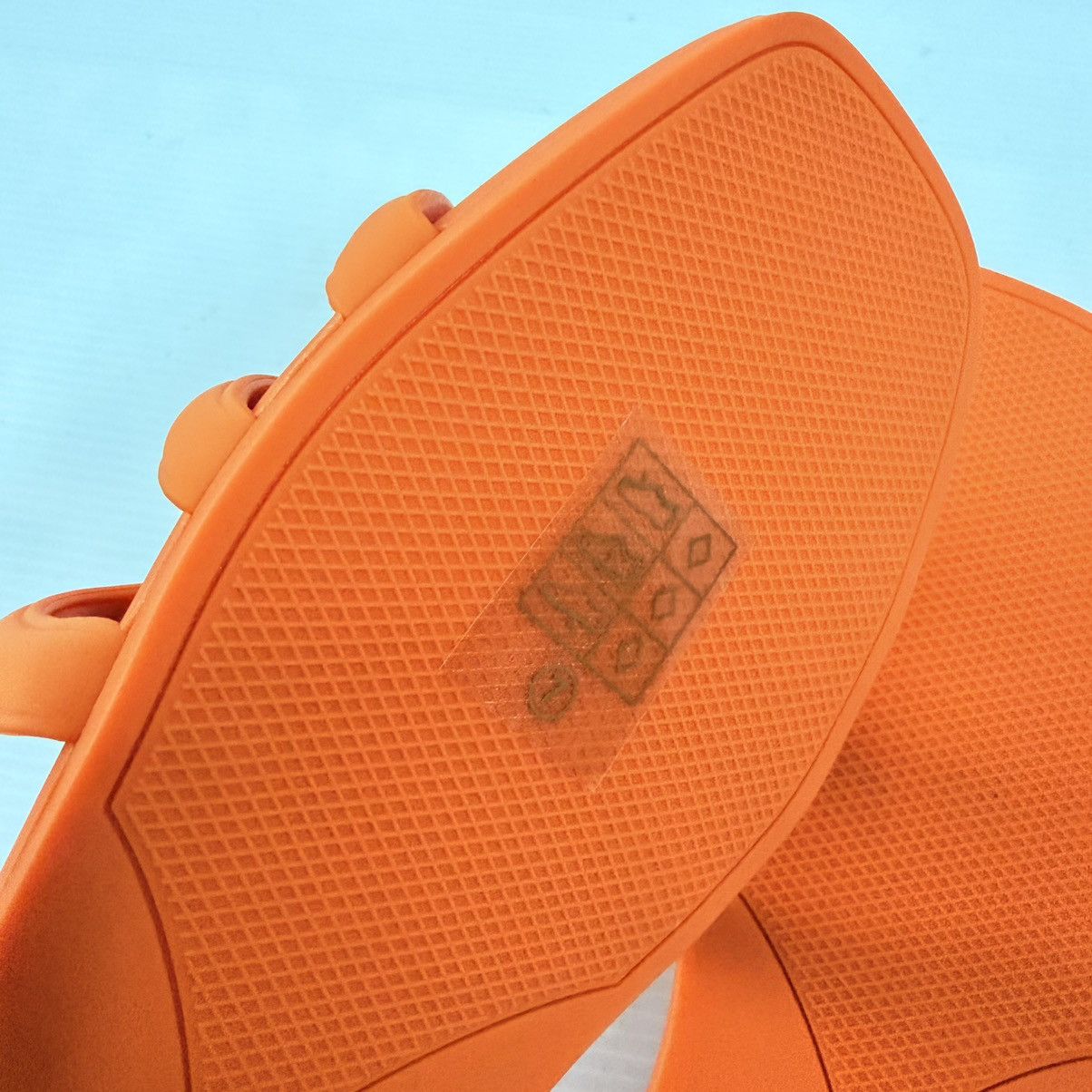 Gucci Gucci Rubber Interlocking G Slide Sandals Persimmon Orange Size US 8 / IT 38 - 6 Thumbnail