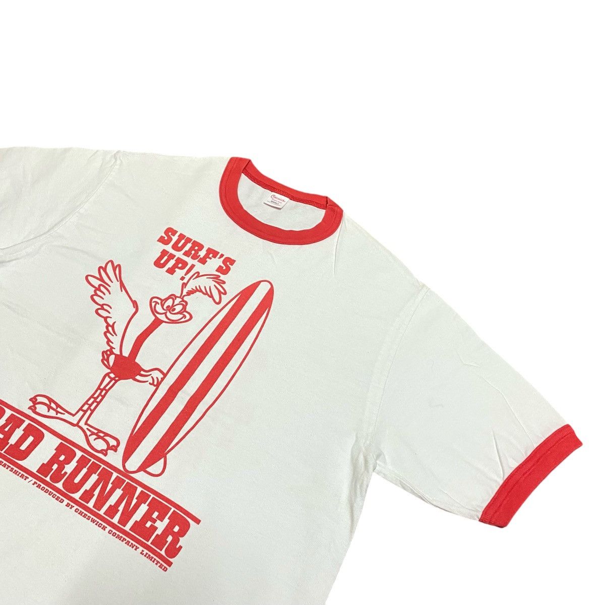 Sugar Cane × Vintage Vintage Cheswick's Road Runner by Sugar Cane Ringer Tee Size US S / EU 44-46 / 1 - 3 Thumbnail