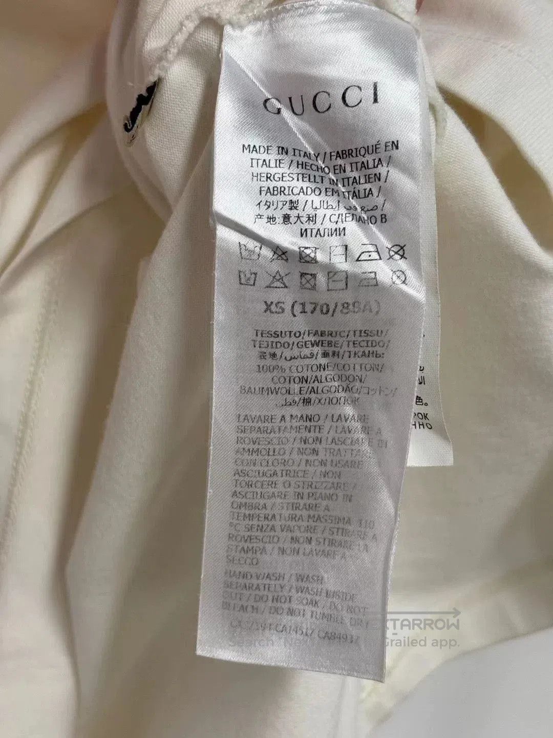 Gucci gucci short sleeve knife logo t. Size XS / US 0-2 / IT 36-38 - 4 Thumbnail