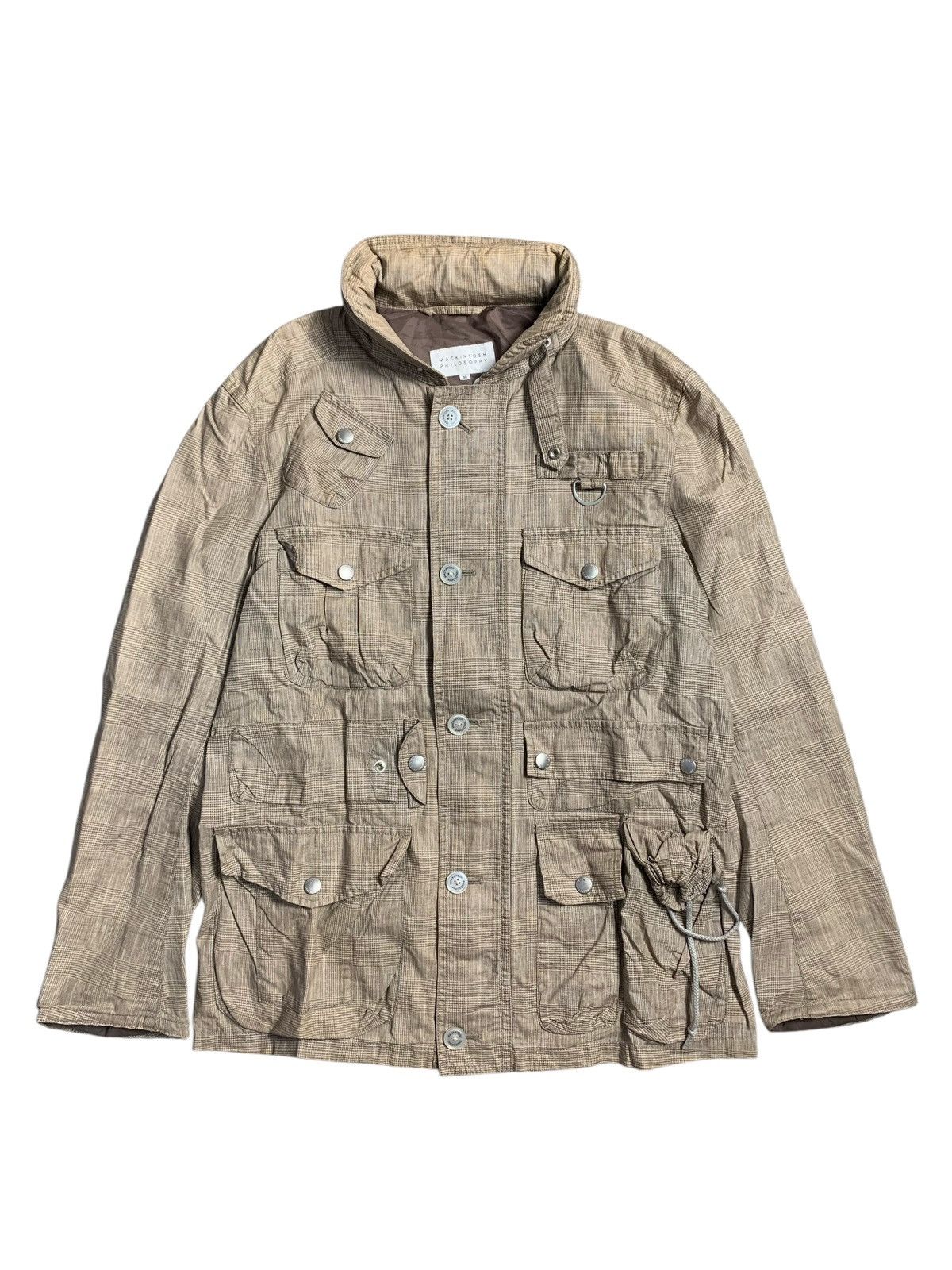 Kiko Kostadinov 2000s KIKO KOSTADINOV MACKINTOSH JACKET MULTI