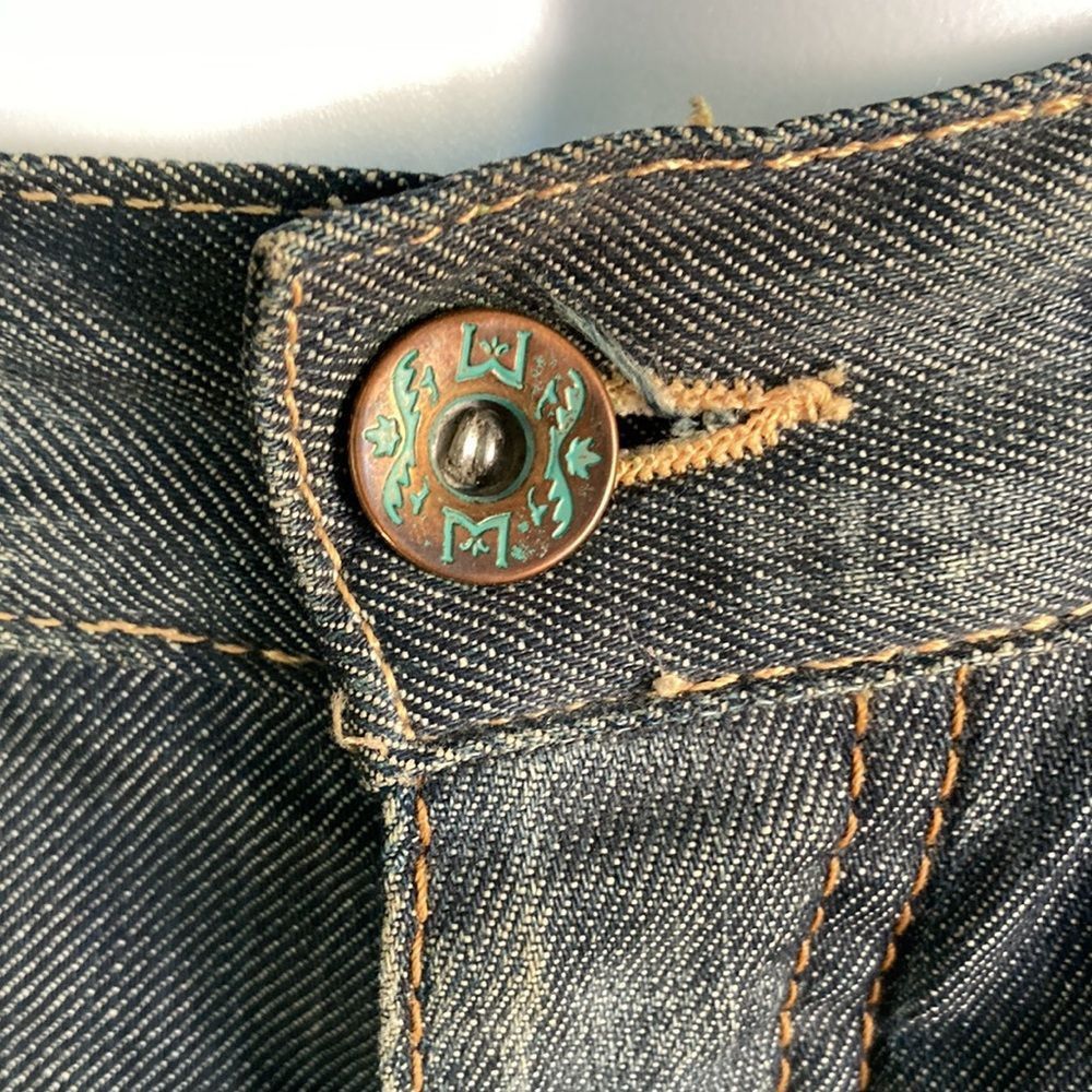 EDUN Edun Mens 29 Jeans Y2K Straight Leg Button Fly from Bono Size US 29 - 9 Thumbnail