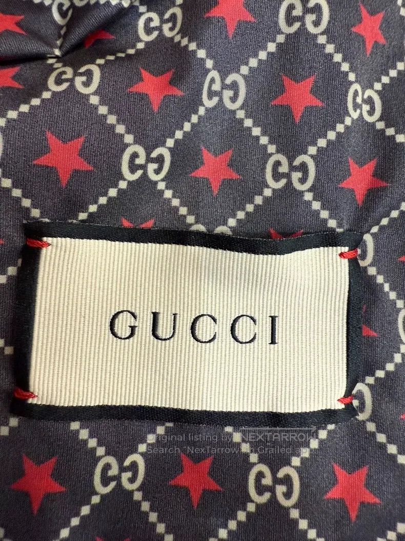 Gucci Gucci Star Double G Full Print Hooded Windbreaker jacket Size US S / EU 44-46 / 1 - 4 Thumbnail