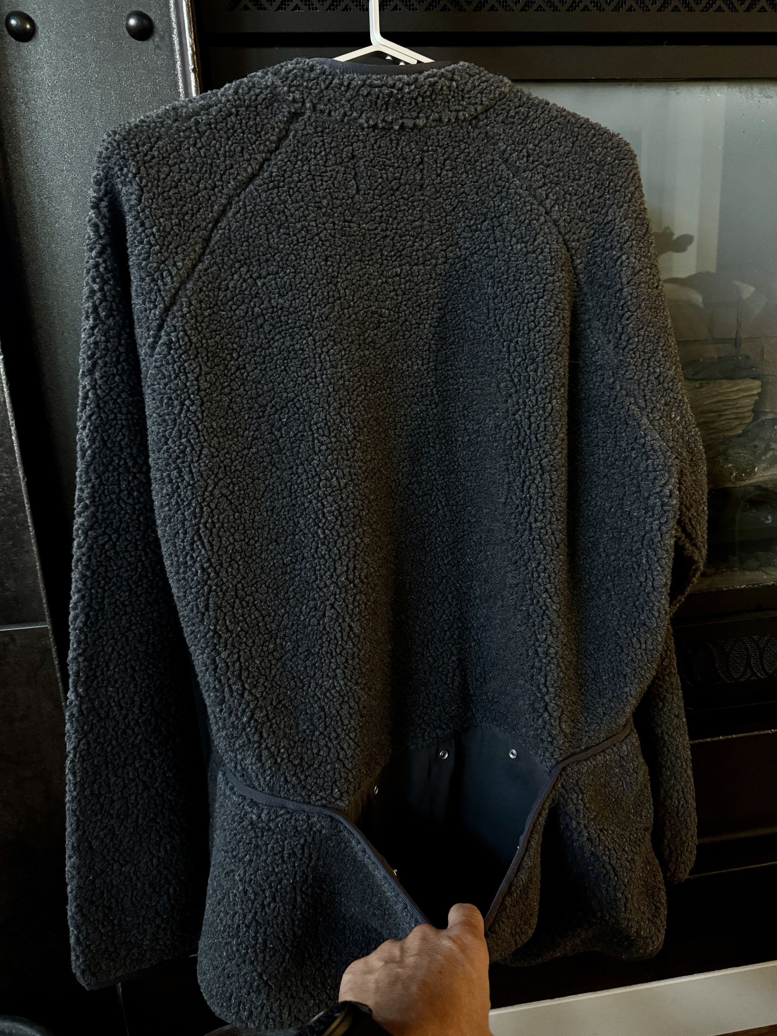 Folk Folk Luxury Grey Fleece Zip Jacket. Size (6) Fits US XL Size US XL / EU 56 / 4 - 12 Thumbnail