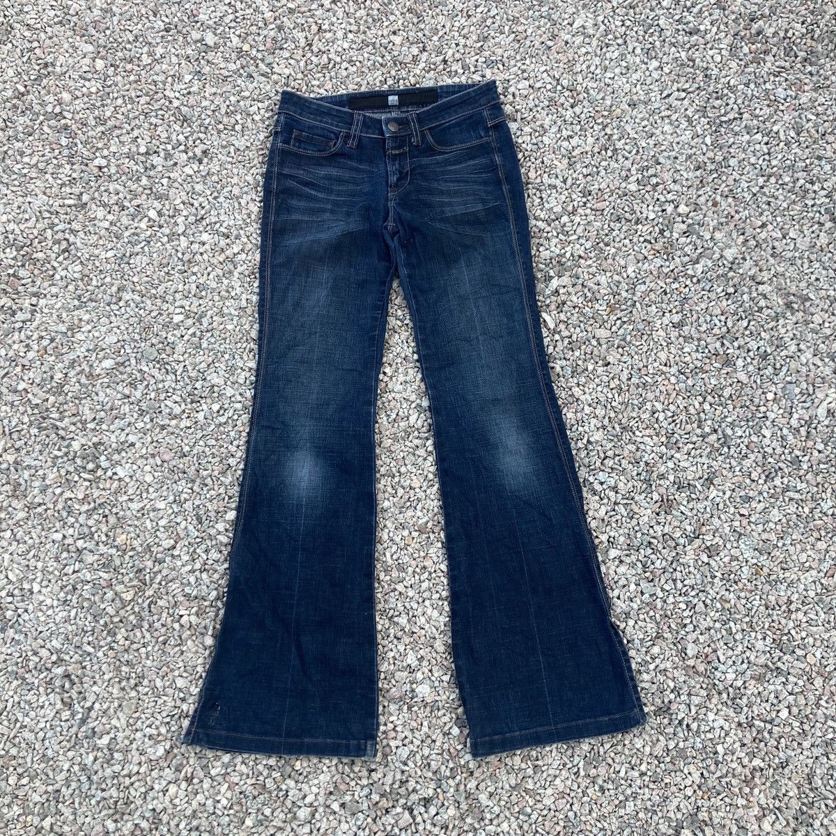Marithe + Francois Girbaud DISTRESSED MARITHE FRANCOIS GIRBAUD BOOTCUT JEANS Size 27" / US 4 / IT 40 - 1 Thumbnail