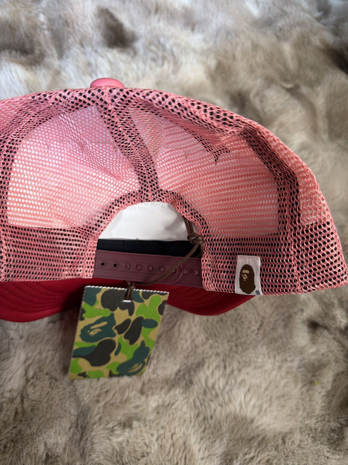 Bape Bape Trucker Hat Size ONE SIZE - 2 Thumbnail