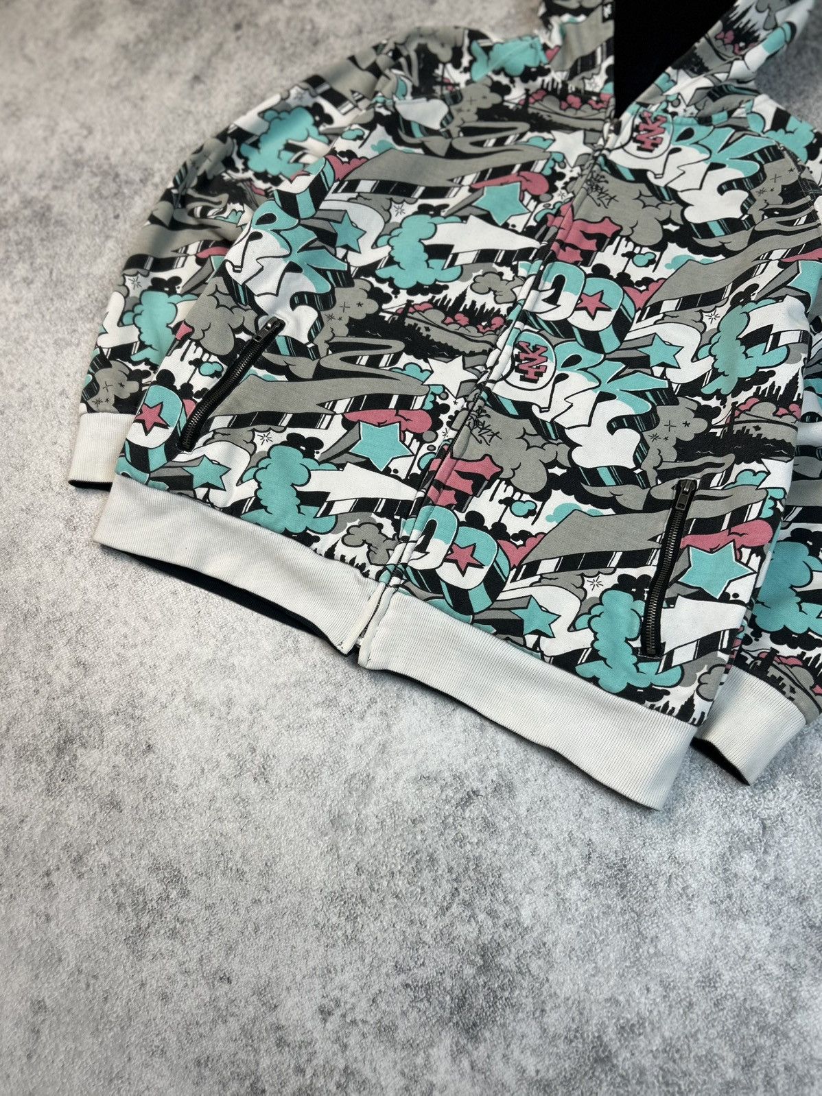 Zoo York Y2K Zoo York Full Zip Hoodie Vintage Hip-Hop Style Size US L / EU 52-54 / 3 - 3 Thumbnail