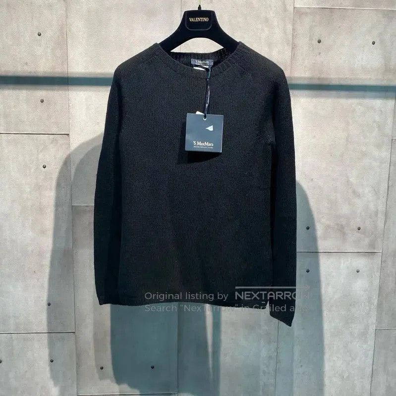Max Mara MaxMara Black Cashmere Long Sleeve Sweater . Size M / US 6-8 / IT 42-44 - 1 Thumbnail