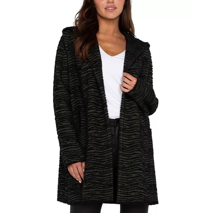 The Unbranded Brand Liverpool Los Angeles Women Open Front Sweater Coat Size XL Size XL / US 12-14 / IT 48-50 - 2 Thumbnail