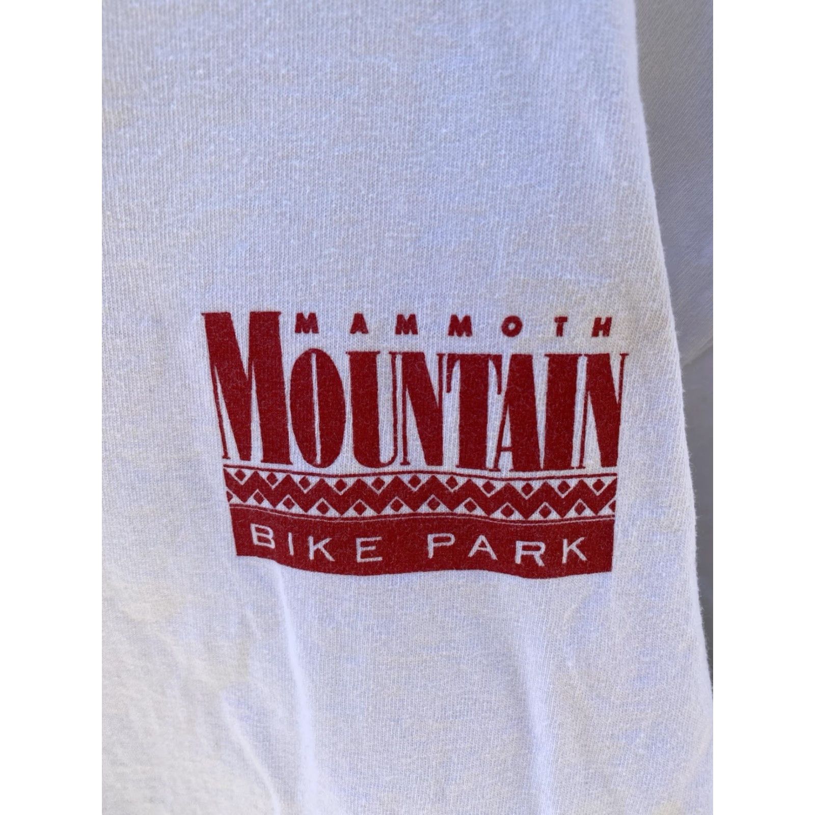 Vintage VINTAGE Mammoth Mountain Bike Park 1994 Kamikaze T Shirt Mountain Bike HL Miller USA L White Cotton 90s Sports Outdoor Graphics Mens Size US L / EU 52-54 / 3 - 6 Thumbnail