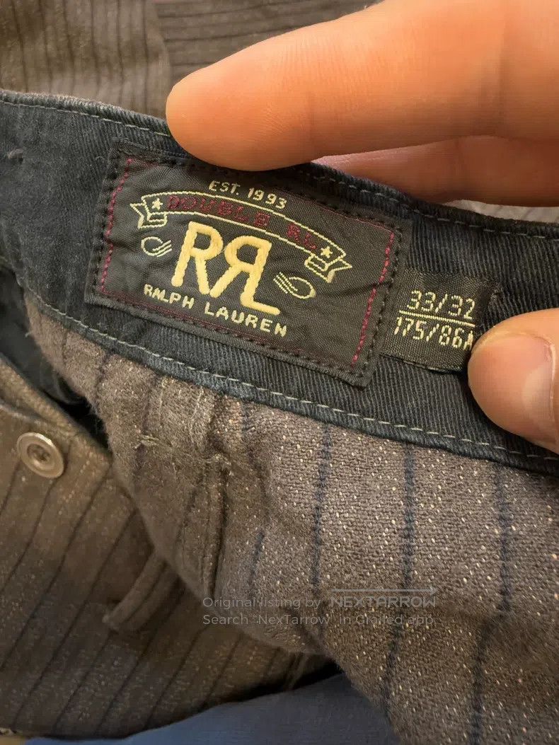 RRL Ralph Lauren RRL Ralph Lauren Depp Shadow Miner Pants Size US 34 / EU 50 - 5 Thumbnail
