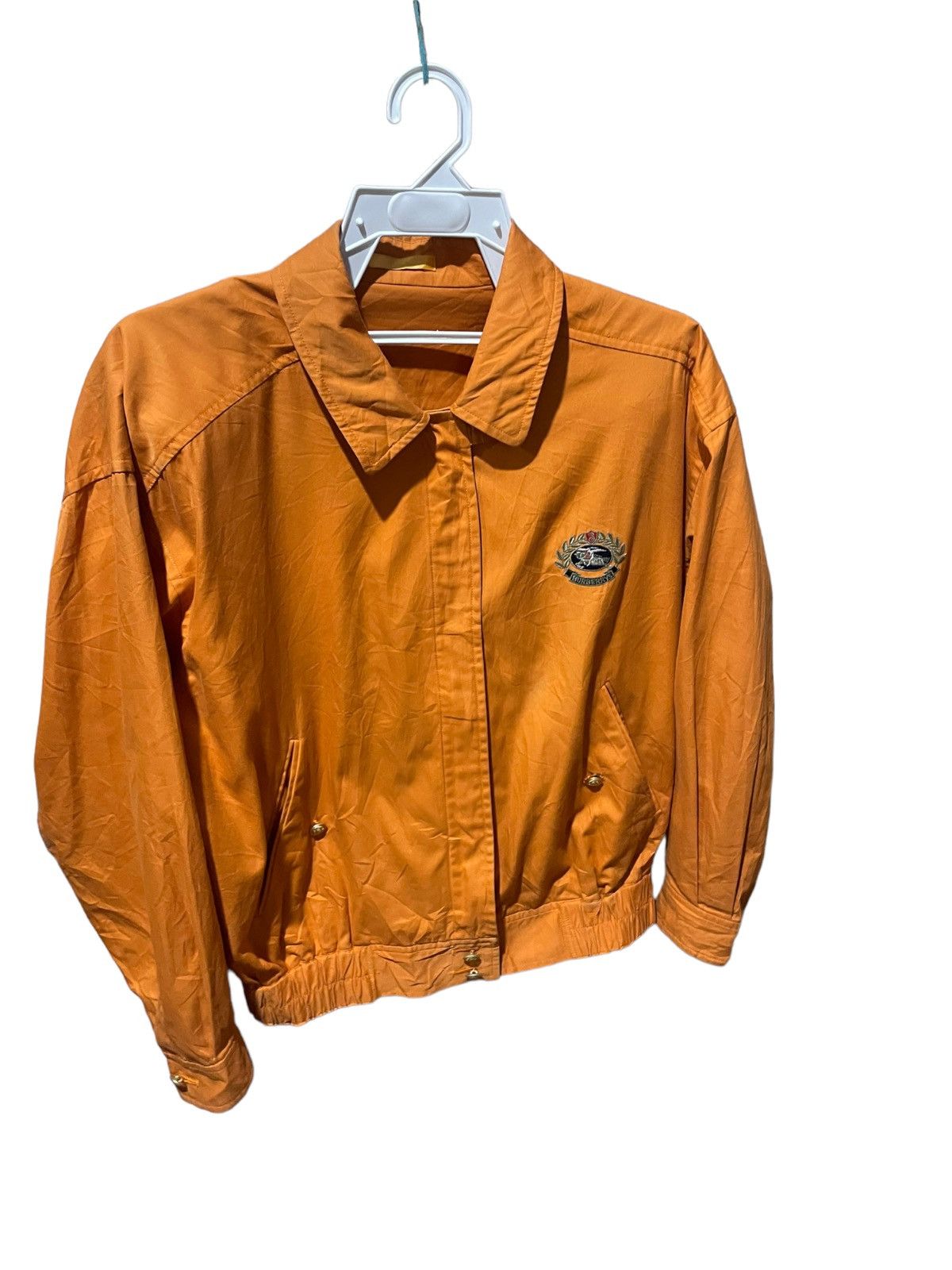 Burberry Burberrys Vintage 80s Retro Distressed Boxy Jacket Size M / US 6-8 / IT 42-44 - 3 Thumbnail