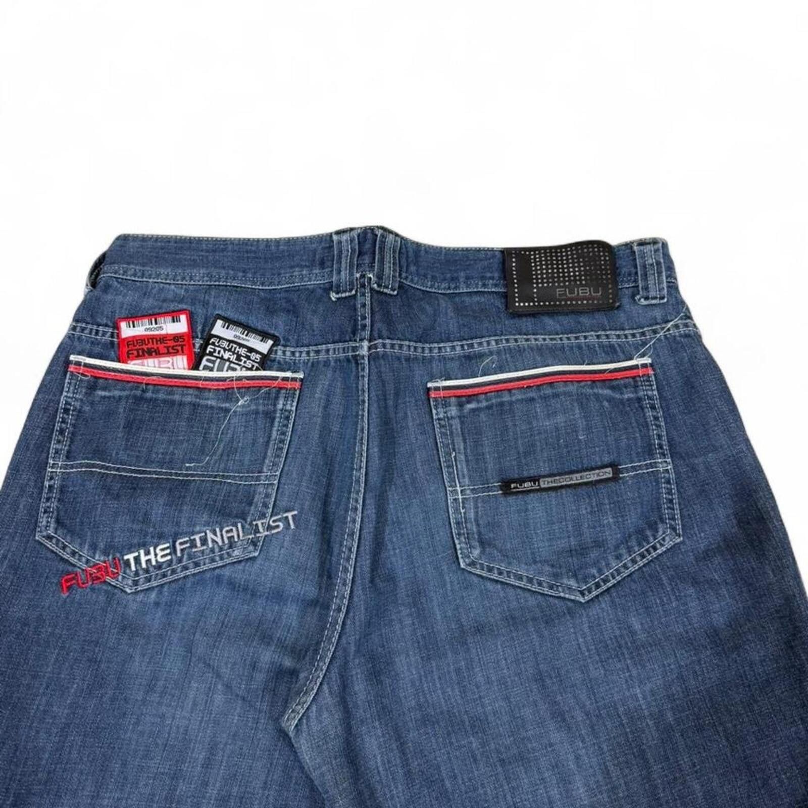Fubu FUBU The Finalist baggy style denim jeans Size US 35 - 5 Thumbnail