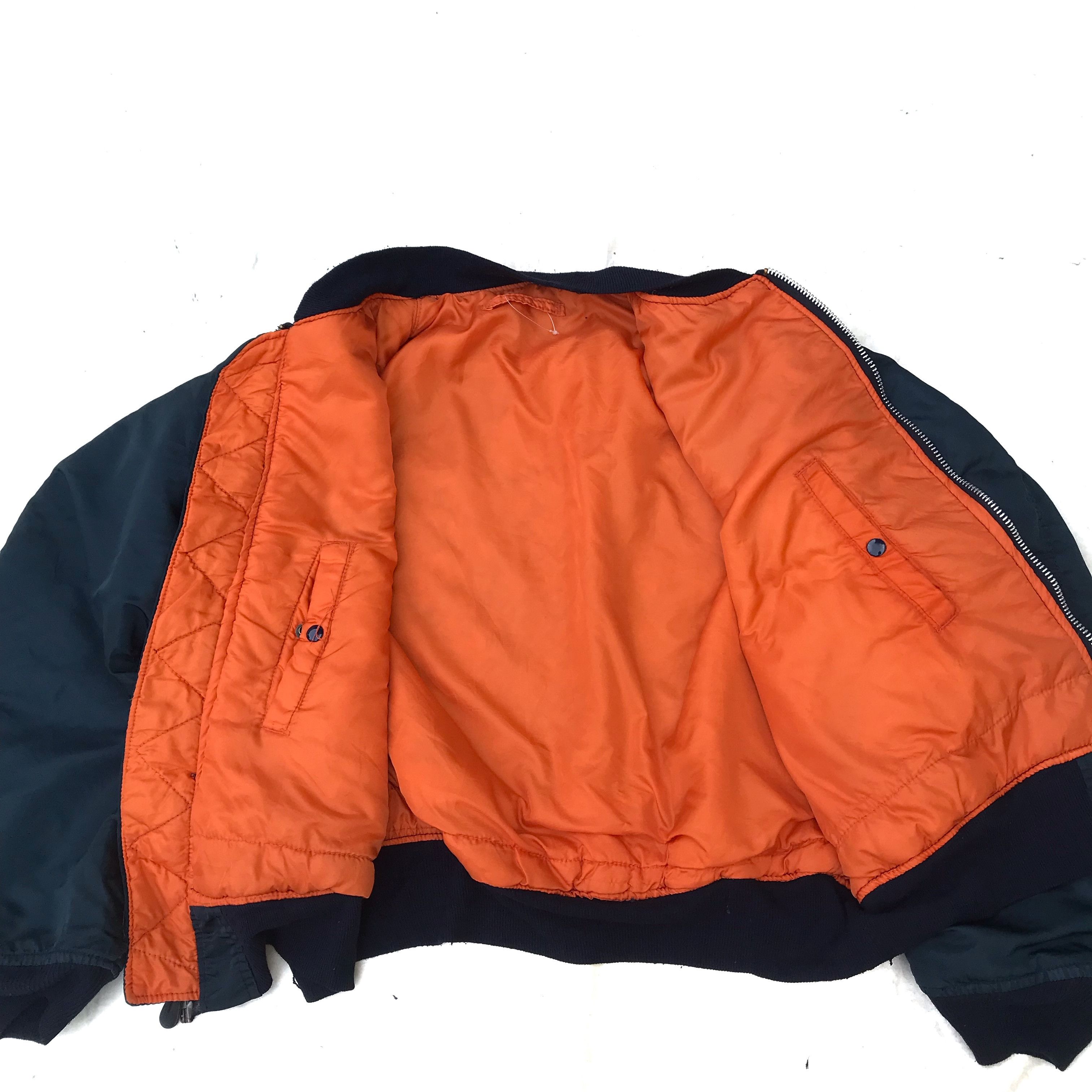 Alpha Industries Vintage Alpha Industries MA-1 Bomber Flight attendant Nato Size US XL / EU 56 / 4 - 12 Thumbnail
